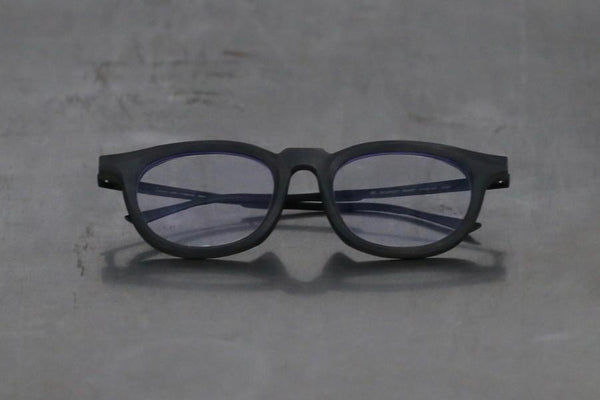 Rigards black polished transparent glasses RG0097